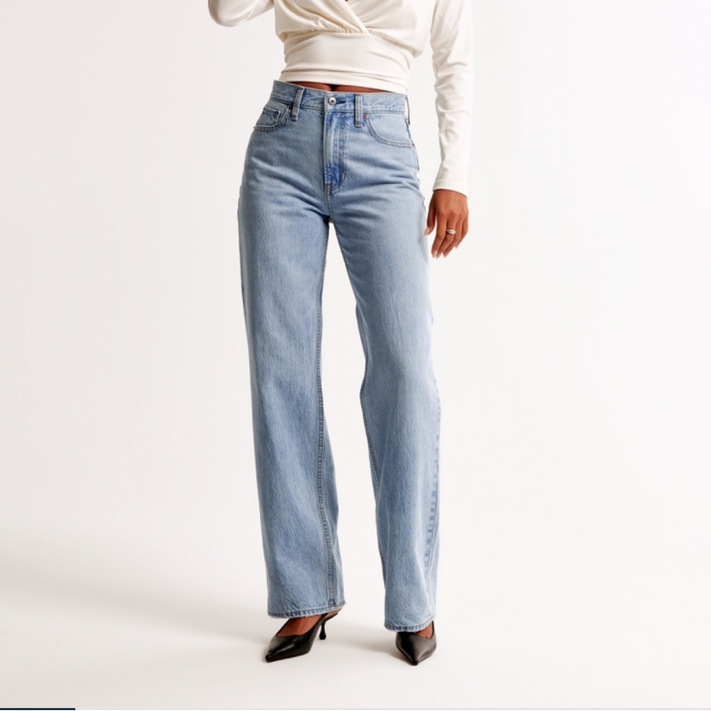 High rise loose Jean